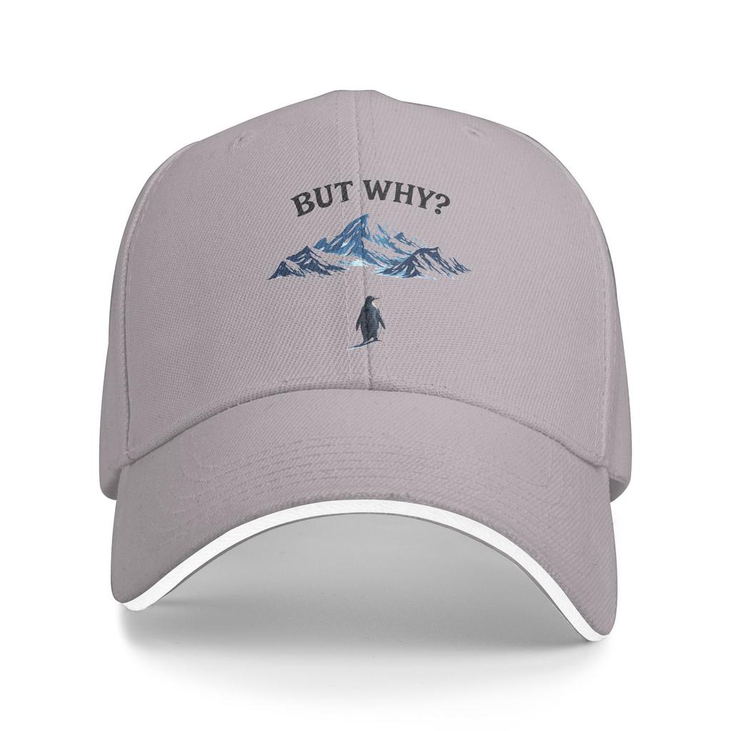 Nihilist Penguin But Why Baseball Cap Arctic Snow Kpop Rock Hot Sale Trucker Hat Men Women Vintage Design Baseball Caps