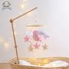 Sonajero de juguete para bebé de 0 a 12 meses, móvil de madera en la cama, caja de música para recién nacido, campana colgante para cama, soporte para juguetes, cuna infantil, juguetes para niños