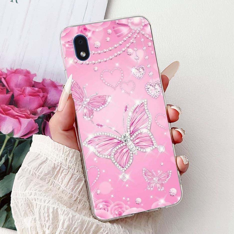 For Samsung Galaxy A01 Core Case SM-A013F Stylish Painted Cover Soft Slim Phone Case For Samsung A01 M 01 Galaxy M01 Core Fundas