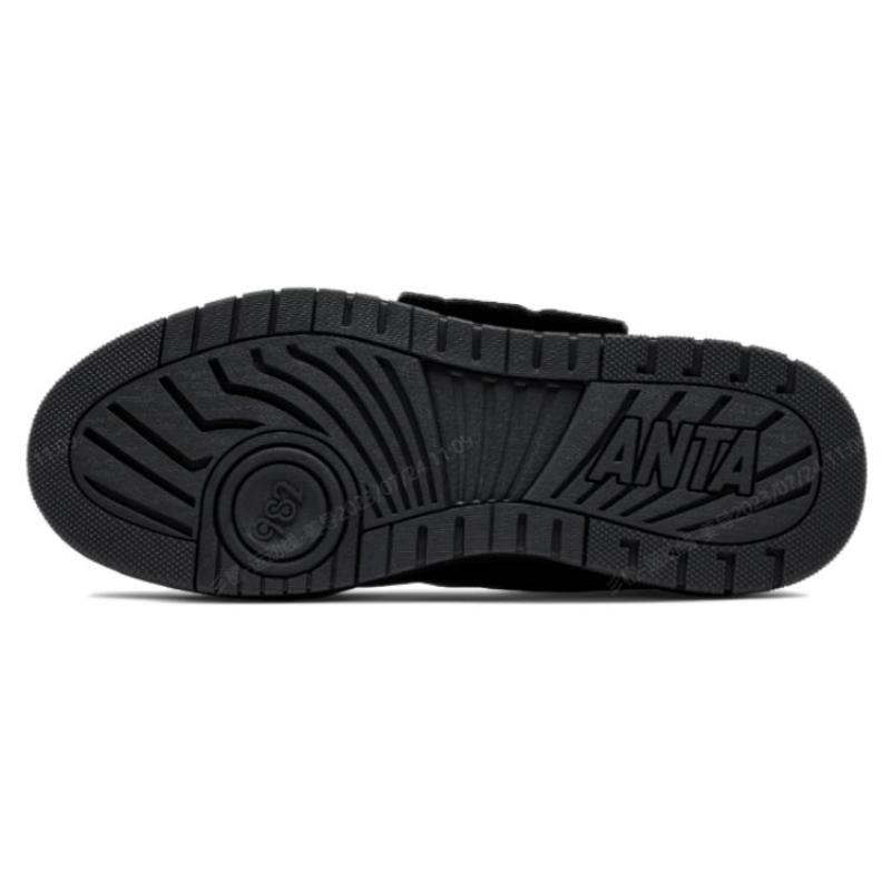 Anta 982 Special Edition Low-Top Skateboard Shoes Women's Black White Sneakers 122338067X-1