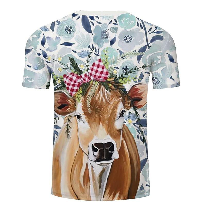 Men's Graphic Animal Wolf T Shirt Tee Top Short Sleeve T Shirt 3D Print Crew Neck Shirt Designer Retro Vintage Casual Sports Outdoor