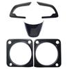 Flatland Jimny JB64 Jimny Sierra JB74 Interior Custom Parts Accessories Steering Panel Cover Meter Garnish Set (Carbon Fiber)