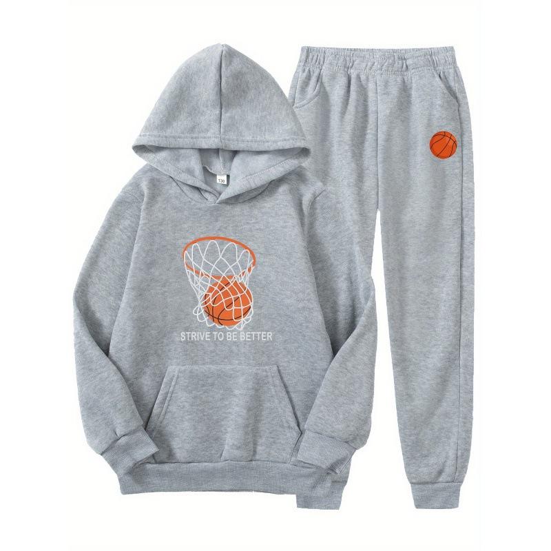 Couple's outfit solid color printed hoodie sports loose hoodie can be used as a logo, European and American casual sweatshirt
