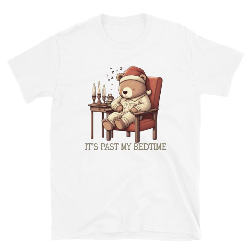 It'S Past My Bedtime Lazy Bear T Shirt Bookworm Meme