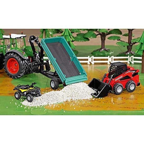 SIKU Manitou 3300V Skid Steer Loader for Ages 3 and Up SK3049