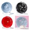 Silent Hamster Exercise Roller Toy Running Wheel Plastic for Small Pet with Stable Base Funny Pet Cage Entertainment Toy