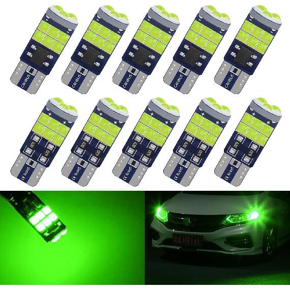 194 LED Bulb Canbus Error Free 3030 Chipset 15-SMD T10 Wedge 168 192 W5W Replacement Bulbs for Car Truck Interior Dome Map Door Courtesy Marker