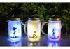 Waterproof Solar Mason Jar Lamp: Outdoor Hanging Tree Light for Night Markets, Garden, and Courtyard Decoration