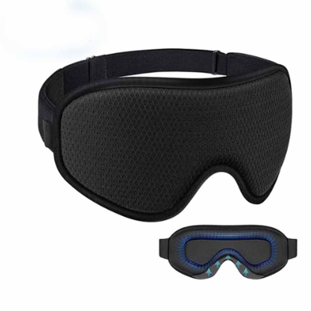 Slow Rebound Blackout Eye Mask Soft Sleeping Aid Eyepatch Eyeshade 3D Sleep Mask  Travel