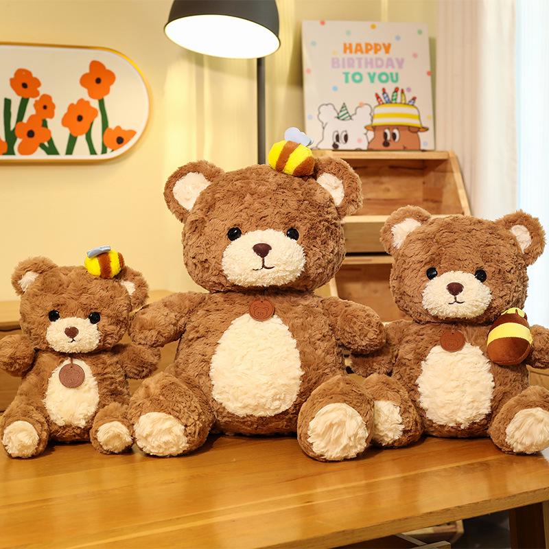 

Cute McGee Teddy Bear Rag Doll - Valentine s Day Plush Toy for Hugging & Sleeping 35cm [0.33kg]