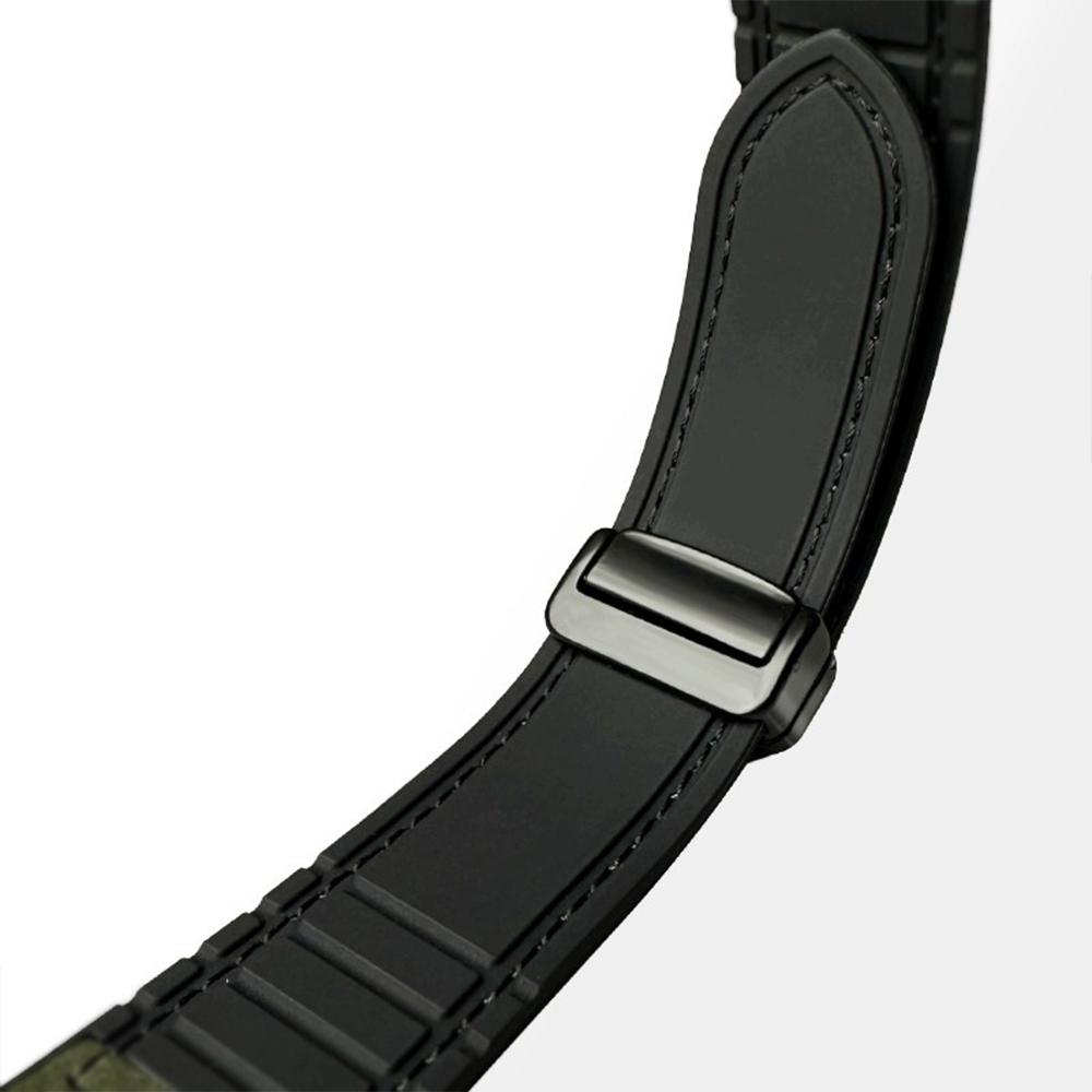 Silicone Leather Band for Samsung Galaxy Watch 8 40mm 44mm Watch 8 Classic 46mm Magnetic Bracelet Galaxy Ultra 2025 47mm Correa