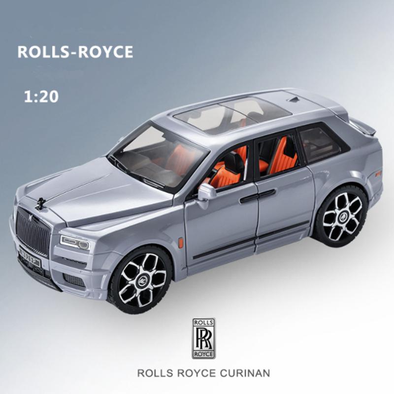 1/20 Scale Cullinan Alloy Luxury Model Car Diecasts Metal Toy, Pull Back Vehicle with Sound and Light για παιδιά Συλλογή δώρων για ενήλικες