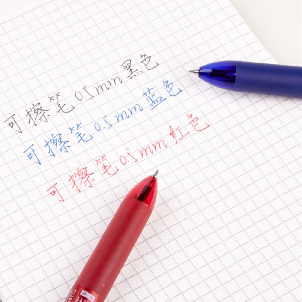 Black/Blue/Red Ink Gel Pen 3-in-1 Neutral Pen Simple Ballpoint Pen  Gift