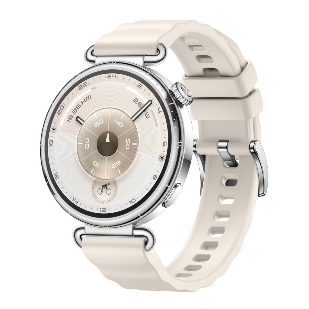 18mm silikonový řemínek pro Huawei Watch GT6 41mm Měkký sportovní náramek pro HUAWEI Watch GT5 GT4 41mm/GT5 Pro 42mm Pásek na hodinky Náramek