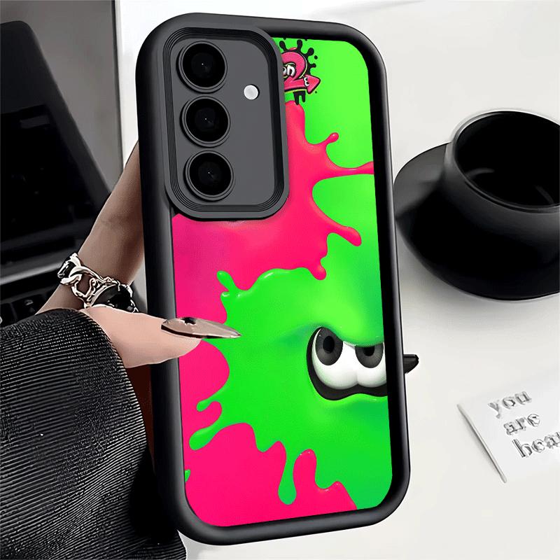 Phone Case for Samsung Galaxy A17 A16 A15 A14 A13 S-Splatoons Game A56 A36 A26 A55 A35 A25 A54 A34 A24 A53 A33 A23 A07 A06