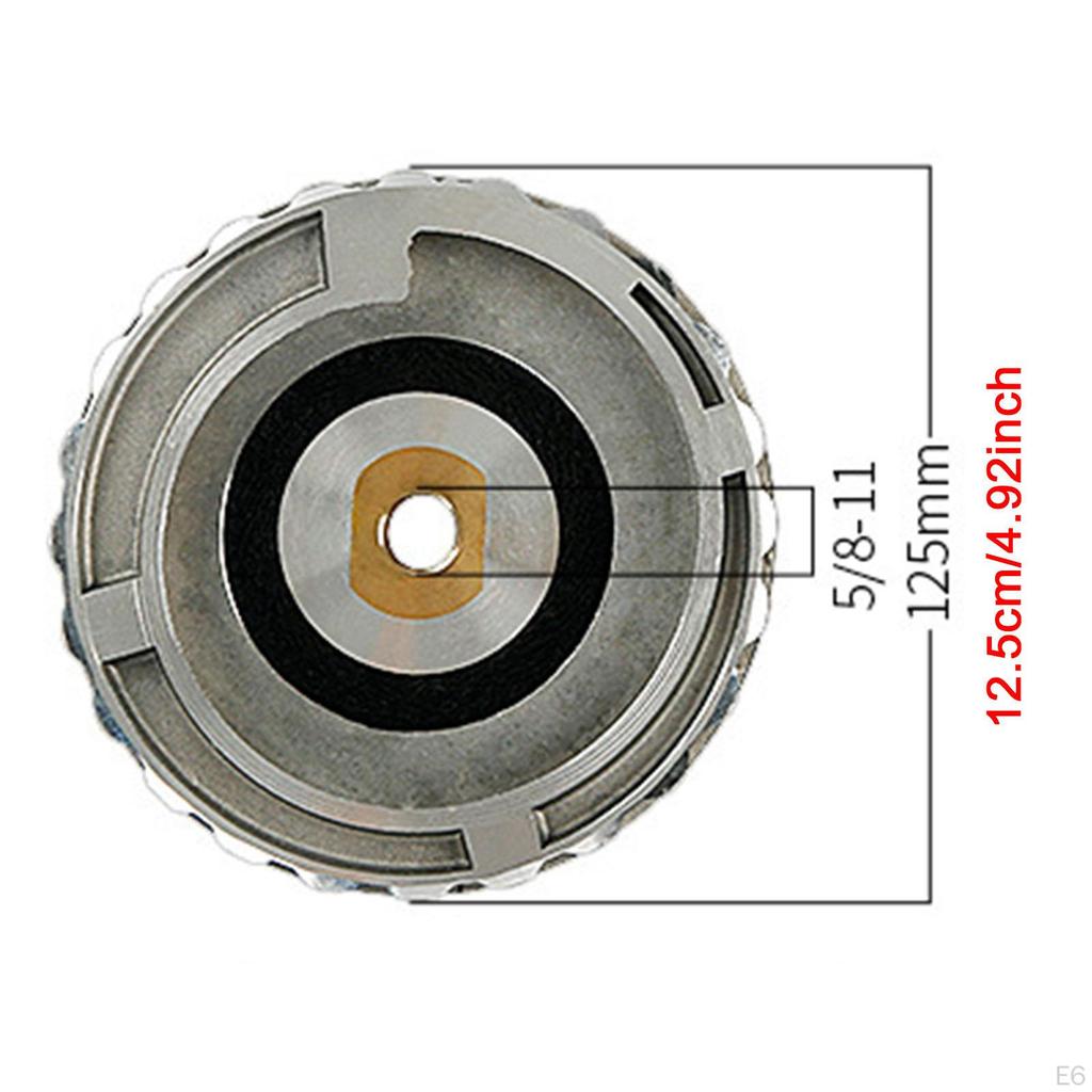 Backing Disc with Lock, Holder, Multi-Purpose Buckle, Rubber And Aluminum Gasket for Polishing