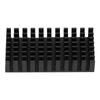 5ks P25*10*50-B Hliníkový chladič chladiče pro elektronický čip CPU 50*25*10mm