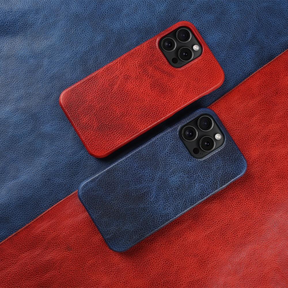 Durable Genuine Leather Case For iphone15Pro Max 14 Pro 13 12mini 11 Mobile Phone Cover Case Shockproof Back Protect Coque etui