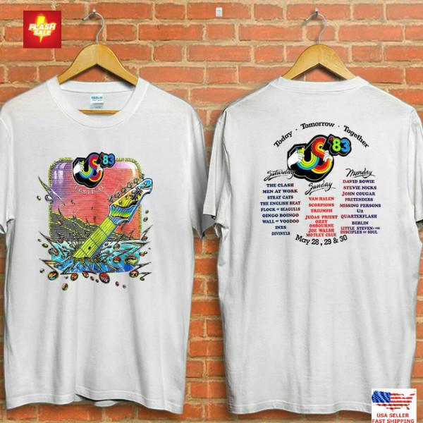 Trending Vintage 1983 US Festival T-Shirt – New Retro Concert Tee Unisex Unisex T-Shirt XXL