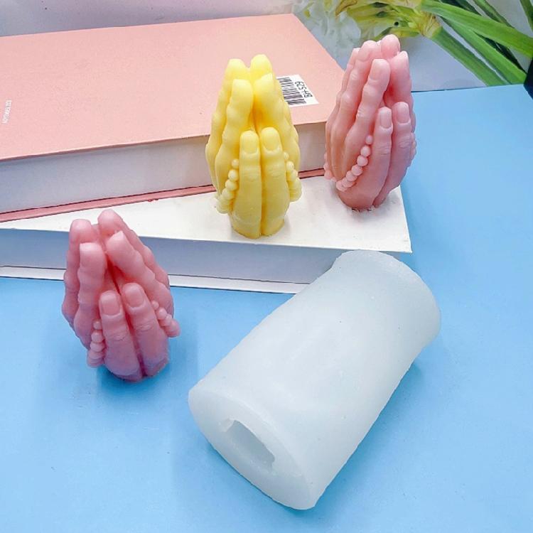 Praying Hand Resin Molds for Making Candle Soap Chocolate, Muffins, Mousses