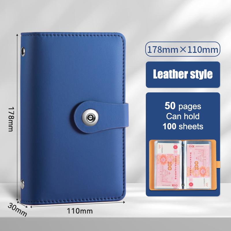 100 Umschläge Geldspar-Challenge Paar Sparen Geld Notizbuch mit Passwortschloss Sparordner Wiederverwendbares Budget-Sparbuch