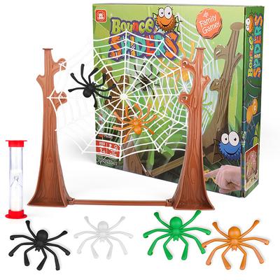Hüpfende Spinne Spiel, Spinnennetz Brettspiel, Party Unterhaltung, Eltern-Kind-Interaktion, Spinnennetz Schießspiel