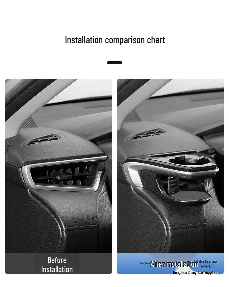 Shunyi Car Cup Holder for Toyota Raize, YAC, Corolla, Fenglanda