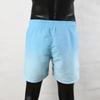 Men Beach Shorts Gradient Contrast Color Drawstring Elastic Waist Casual Daily Wear Pockets Thin Knee Length Summer Shorts Men V