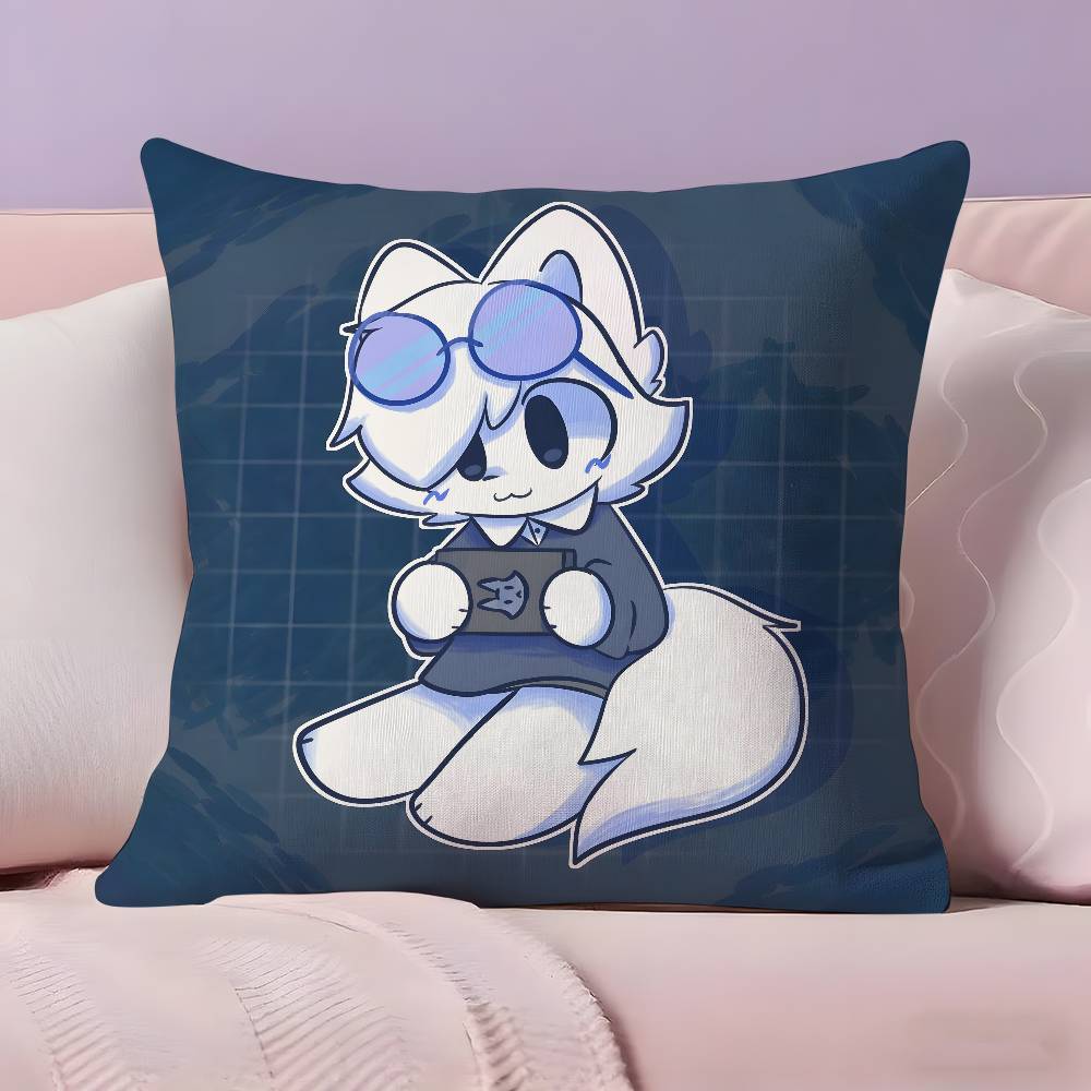 Cute Cat B-Boykisser Pillow Case Pillowcase Ultra Soft Skin Friendly Fabric Cloud Like Comfort & Concealed Zipper