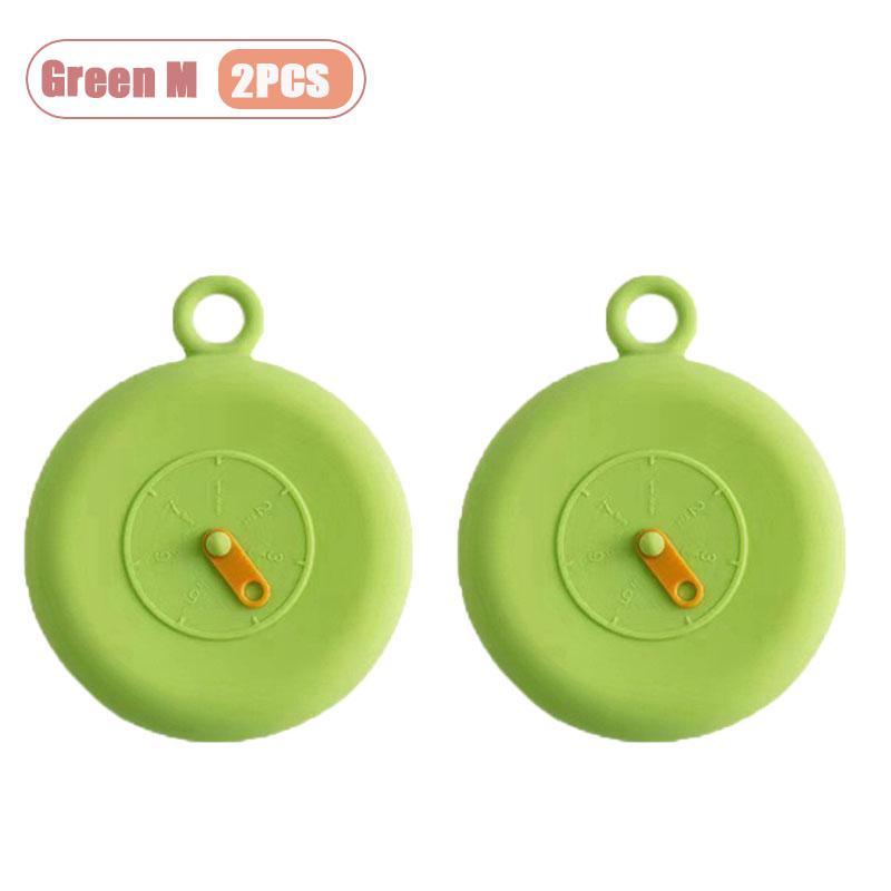 Food Cover Set Bowl Lids Heat Resistant Round Refrigerator Leftovers Universal Sealing Lids Reusable Kitchen Covers
