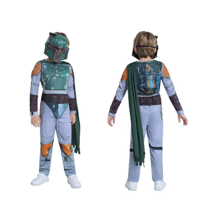 

Звездные войны Боба Фетт Косплей Костюм Маска Аниме Детская Вечеринка Хэллоуин Подарок M