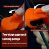 2PC Fishing Rod Fixed Clip Straps Fishing Pole Holder Compact Design Fishing Rod Fixer Wall Mounted Fishing Rod Holder