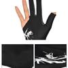 Snooker Billiards Black Eight Dedicated High-end Three-finger Gloves Fingerless