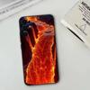 Vulkan Handyhülle Schwarzes Silikon Weich Für Samsung S25,S24,S21,S22,S23,S30,Ultra,S20,Plus,Fe,Lite