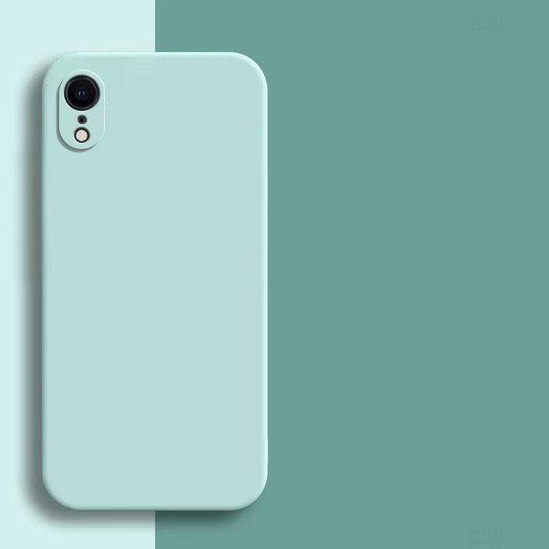 Liquid Silicone Case For iphone XR X Xs Max Shockproof TPU Silicone Protective Phone Back Cover For iphone X XR Xs Max
