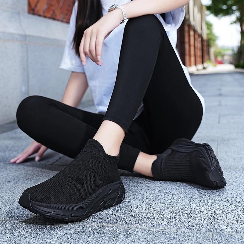 Мода 2024 года женские носки обувь Tenis Feminino фланелевые носки кроссовки женские — фото 6