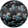 Cristiano Ronaldo Taglia Moda 5 Pallone da Calcio Resistente all'Usura Antiscivolo per Allenamento Sportivo Uso Ricreativo