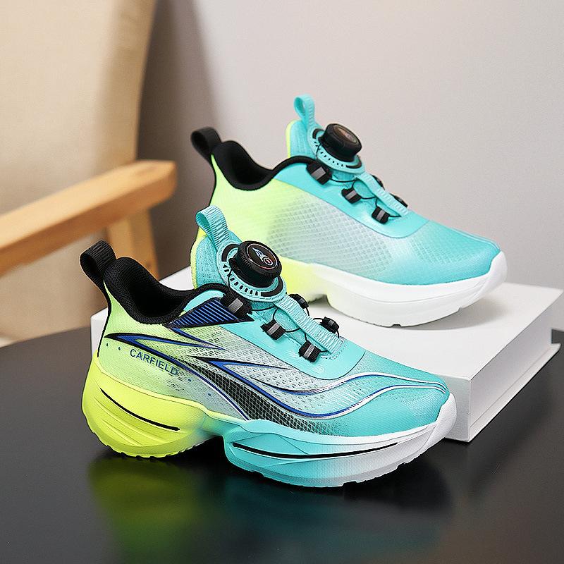 Girls basketball shoes 2025 new summer children's dad shoes mesh girls running shoes boys sports shoes