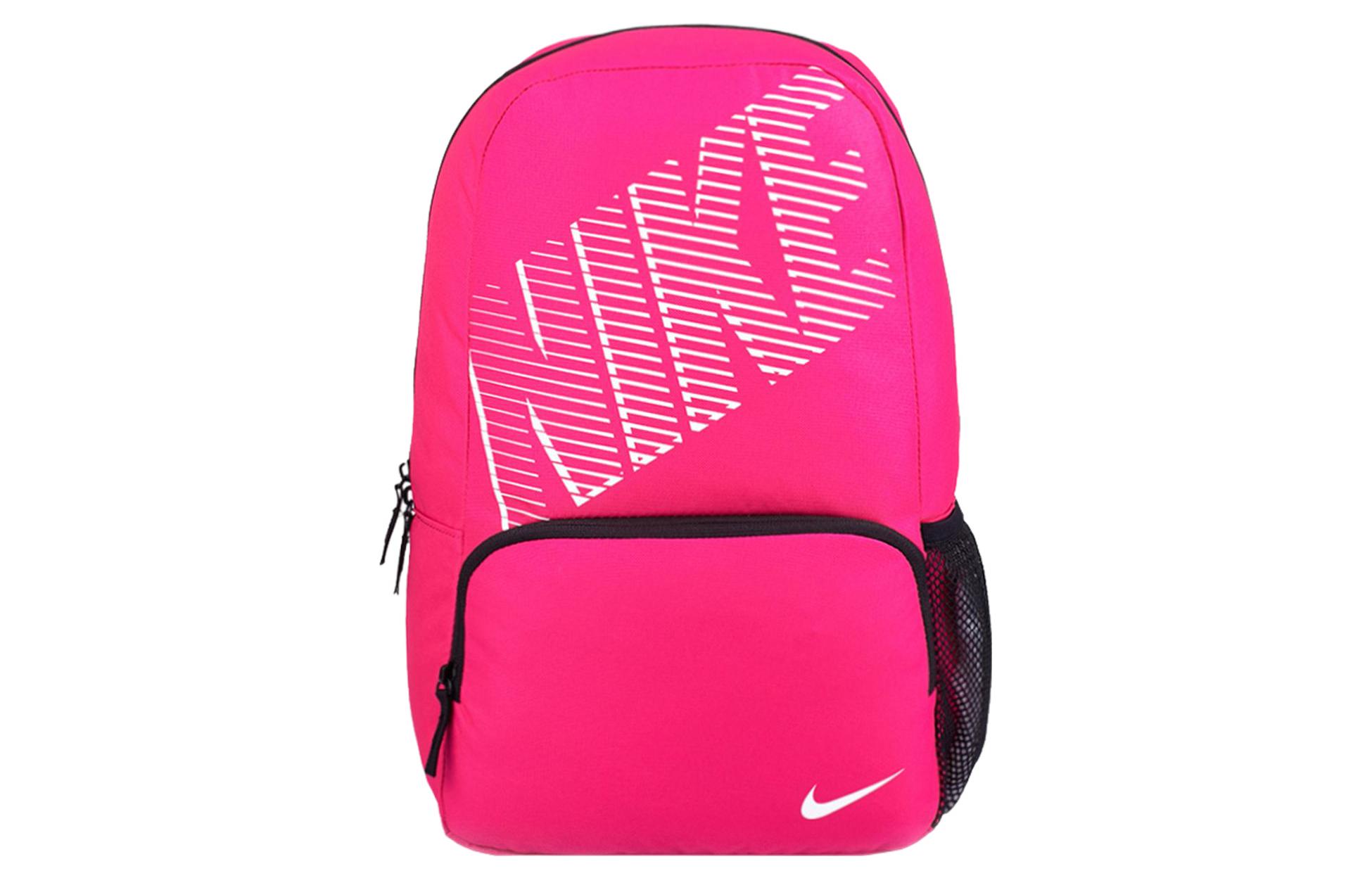 Рюкзак Nike Polyester Обычный Унисекс Розово-красный BA4865-616
