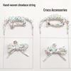 Accessoires Crocs: Boucle de Chaussure en Corde Tissée & Ornements DIY Dessin Animé