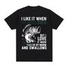 Funny Master Baiter Fishing Imitation T-Shirt Summer Men's Women's Fashion T-Shirt Short Sleeve T-Shirt Cotton Men's Clothing