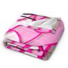 Pinks Panthers Graffiti Blanket Flannel All Season Multifunction Lightweight Throw Blankets for Home Couch Rug Piece