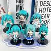 Chibi Hatsune Miku Blind Box Figure - Anime Vocaloid Collectible Model, Cute Desk Decor Surprise Gift for Fans