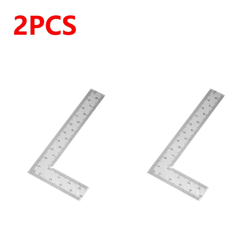 Mini-Winkelmaß Edelstahl L-Winkelmaß Mess- und Anreißwerkzeug 90-Grad-Winkelmesser Präzision für Baugerüst