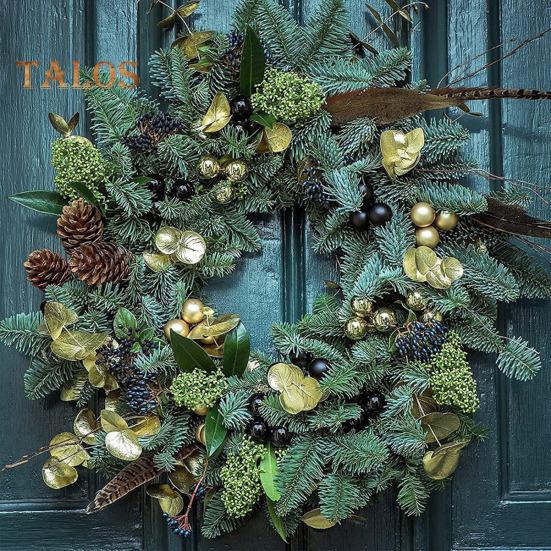 20cm/25cm Metallkransramme Trådring Blomsterkransholder DIY Kranslagingstilbehør for Festival Bryllupsfest