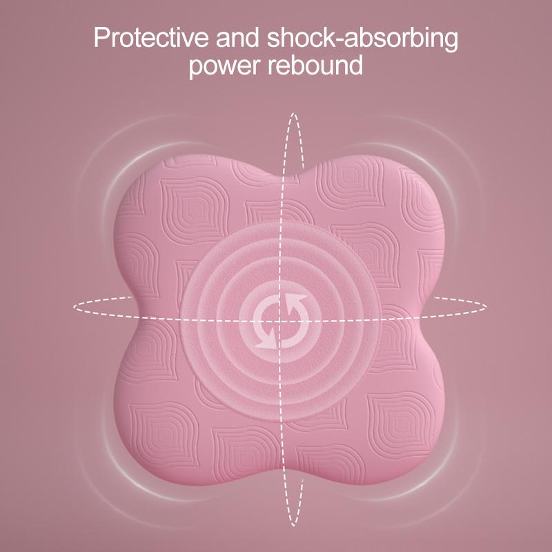 2Ppc Knee Guard Wrist Guard Anti Slip Solid Color Protective Elbow Soft Foam Pad Support Knee Guard Anti Slip Yoga Mat