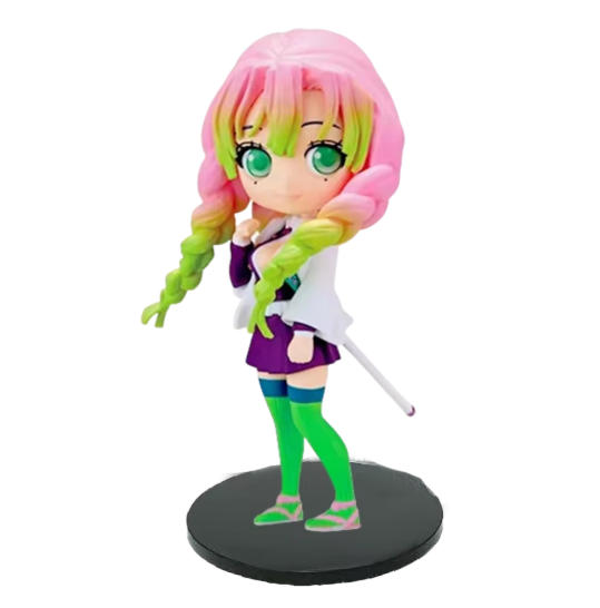 Anime 15Cm Demon Slayer Figure Nezuko Tanjirou Zenitsu Inosuke Kyoujurou Giyuu Kawaii Qposket Pvc Model Toys Children Gift