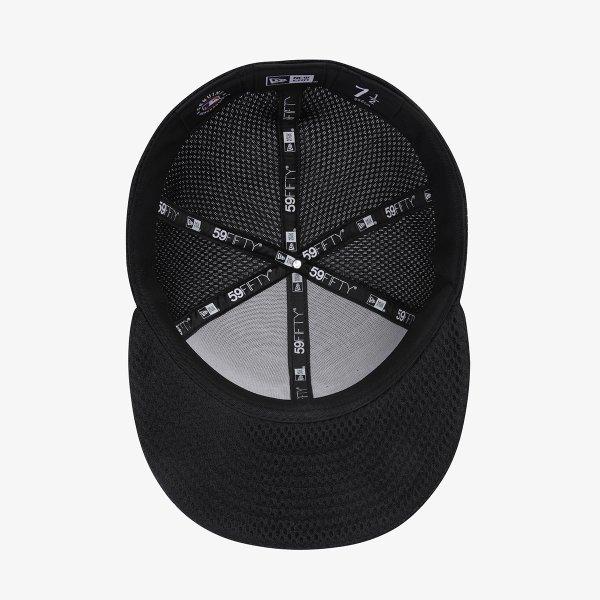 New Era New York Yankees Spacer Mesh Fitted Cap Black 15206381