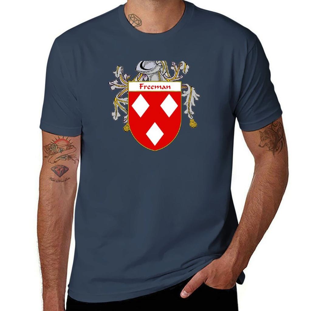 Freeunisex Coat Of Armsfamily Crest Tshirt Outdoor Sports Lightweight Tee