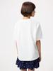 UNIQLO 483414 AIRism Cotton Graphic Crew Neck T-Shirt OFF WHITE Kids Japan